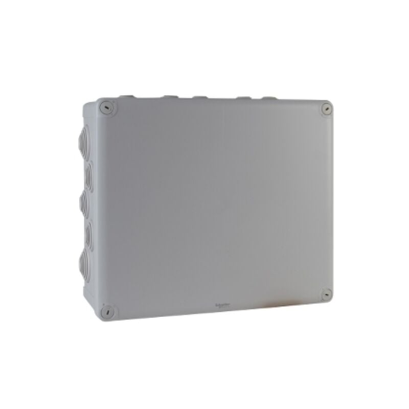 Schneider Electric - Boite de derivation grise 325x275x120mm grise couvercle + 20 entrées à embouts étanche IP55 Mureva Box