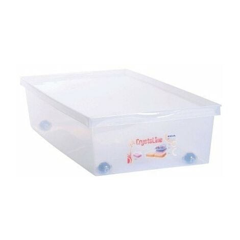 Boite Dessous De Lit  33 Litres - 73 X 40 X 17,4 Cm - Eda