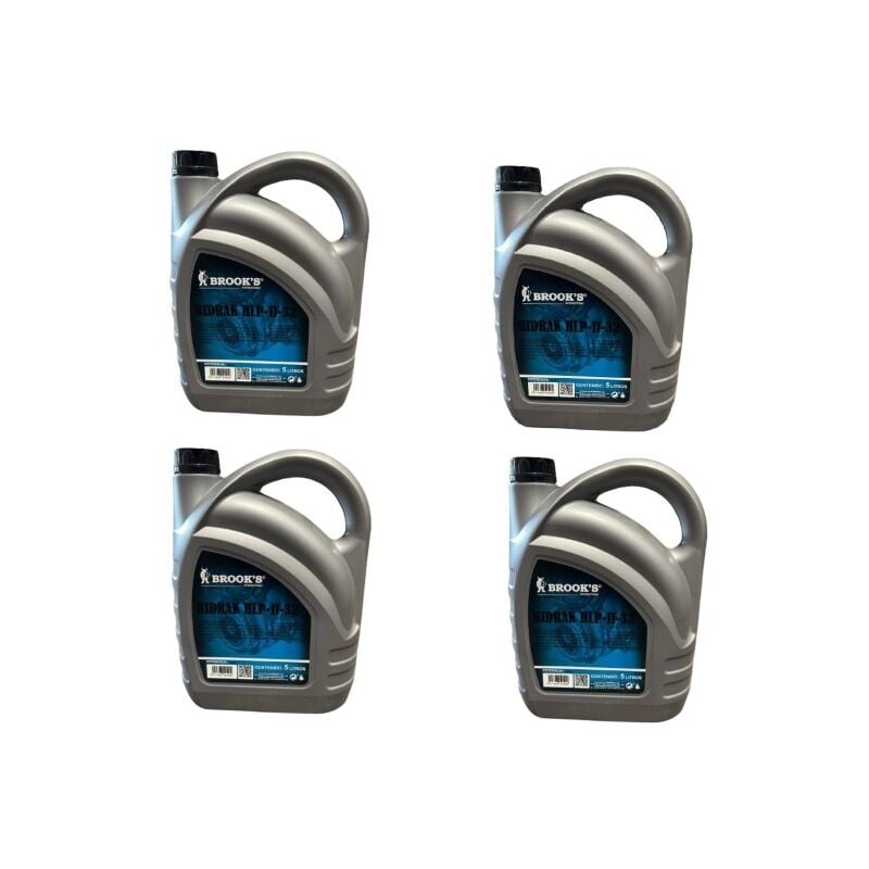 Boîte d'huile hydraulique 5 litres.