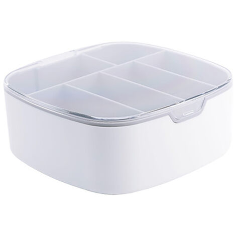 Boîte d'Organisation de Câbles avec Couvercle Plastique - Boîtier de Rangement pour Multiprise et Câbles Encombrants, Capacité Élevée, Design Compact, Anti-Poussière