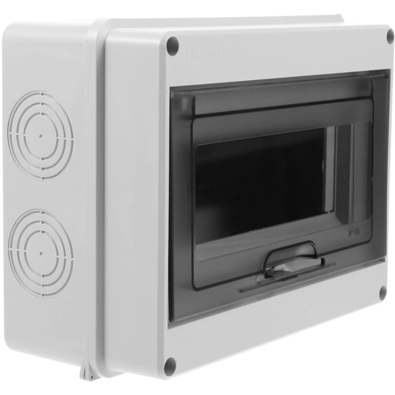 Cyslmuk - Boîte électrique extérieure étanche, boîte de distribution extérieure, boîte de commutation d'air étanche à la pluie et à la poussière,