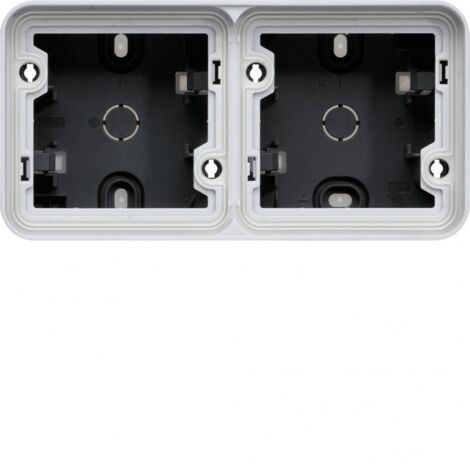 Boîte électrique Hager Cubyko gris 76mm x 147mm