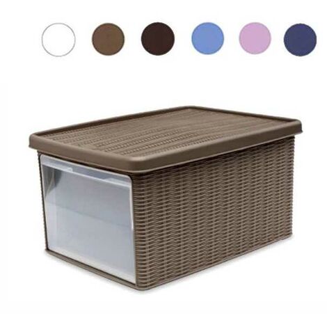Boîte élégance multi-usage blanche 29x39 h 21 Stefanpl
