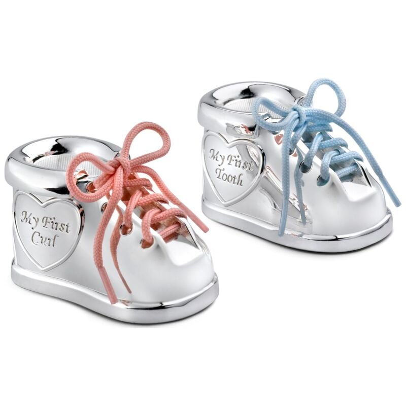 Boîte en argent pour la première dent 60 x 36 mm h 39 mm Taille: 61x36x39 mm ugs : ZV7276261