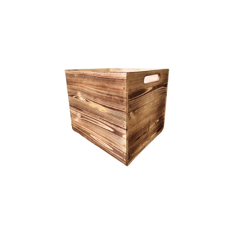 Boîte en bois KALLAX pour étagères IKEA, cuite