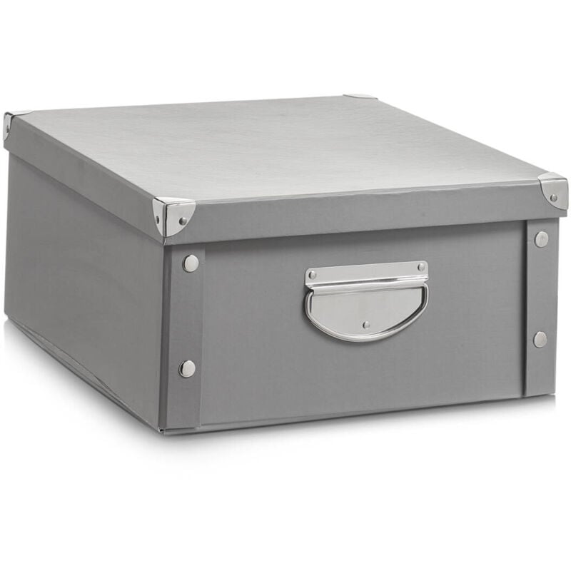 Boîte en carton avec couvercle, 40 x 33 x 17 cm