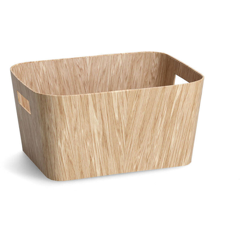 Boîte en carton solide wood, 30,5 x 23 x 15 cm