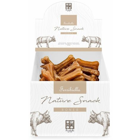 Boîte en os naturel pour chiens Ferribiella