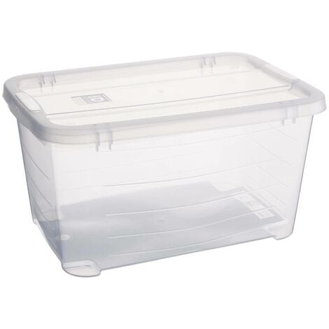 Boîte en plastique transparente 5L Store N Box - 5 five simply smart - Transparent