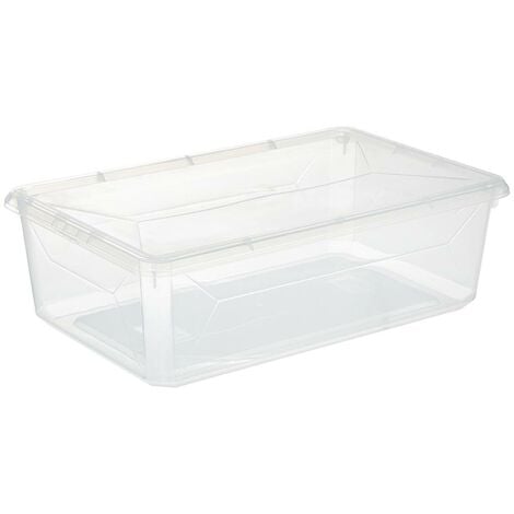 Boîte en plastique transparente simply+ 6,5l - 5five
