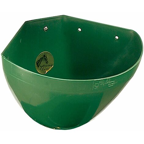 Boîte en plastique verte coin alimentateur en coin capacité en plastique vert 16 lt Ok Plast