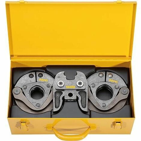 Boite en tole Rems avec insert pour 2 matrices et pince intermédiaire Z2