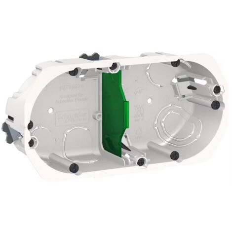 Boîte encastrement étanche 3 postes Ø39mm - Multifix Air - Schneider