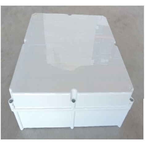 Boite étanche polyester 720x540x205mm avec couvercle opaque double isolation IK10 IP66 série MORVAN