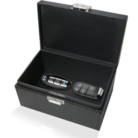 Boîte Faraday extra large pour clés de voiture Cage antivol RFID pour la sécurité de voiture Boîte de rangement pour clés..dyk.Trywise