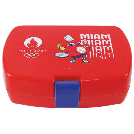 Boite Gouter Mascotte Jeux Olympiques 2024 cuisinier
