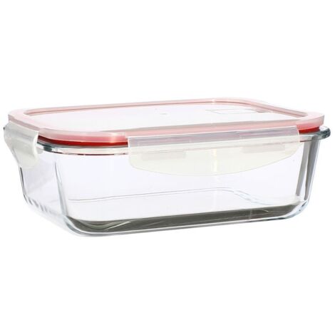 Boîte hermétique rectangulaire en verre 1040ml, CLÉMENTINE