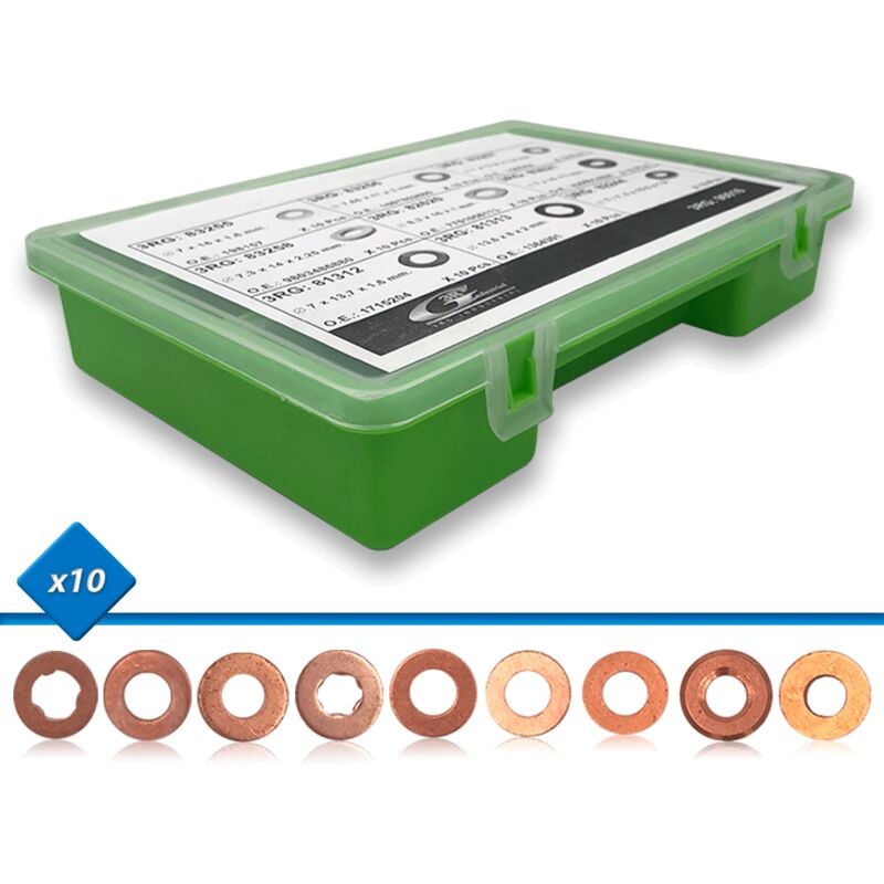 3RG - Boite joints cuivre injecteur