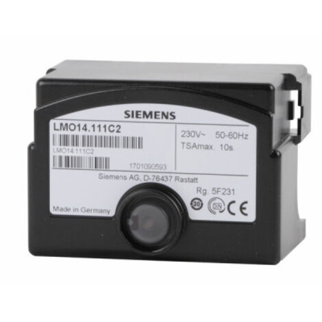 Boîte De Contrôle Siemens Landis & Staefa LMO14.111B2 - TSAmax 10s - Occasion Fonctionnelle - Pour Gestion Technique De Bâtiment
