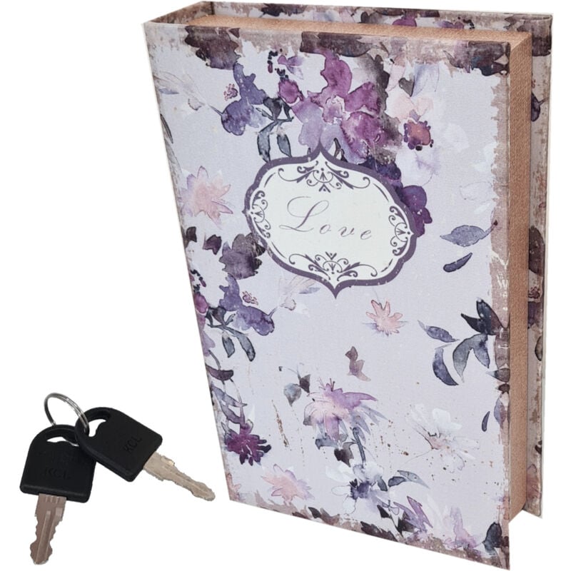 Boîte livre Parme coffre-fort Love