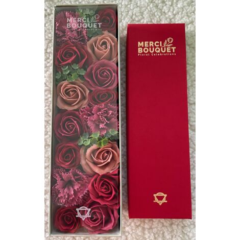 Boîte Longue - Roses Vintage- Vendu par 1