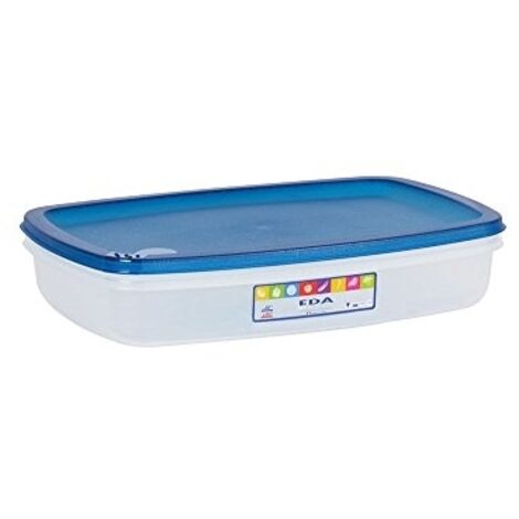Boîte Micro-ondes Eda 2l Turquoise Récipient Micro-ondes Rectangulaire Avec Couvercle - Eda
