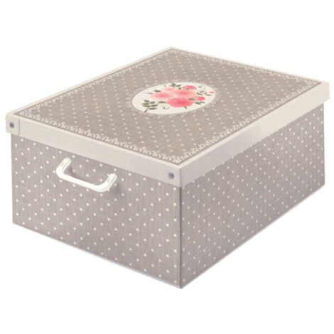 Boîte modulable à pois 39X50 H 24 Lavatelli
