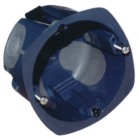 Boîte multi-matériaux 1 poste Ø67mm profondeur 40mm - étanche à l'air