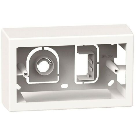 Boîte murale Arnocanali Minikappa 4 Places Blanc SPM504.3