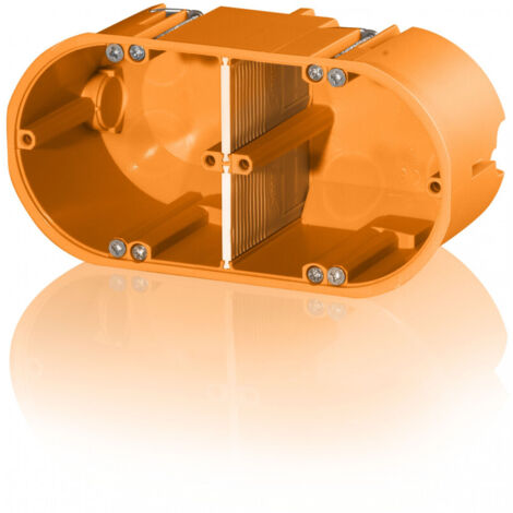 Boîte murale creuse F-TRONIC, Ø 68 mm, P 60 mm, double, massive