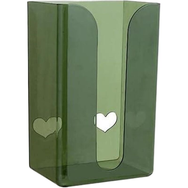 Boîte murale transparente plastique – 15,2x10,2x7,6 cm – rectangulaire, sans perforation