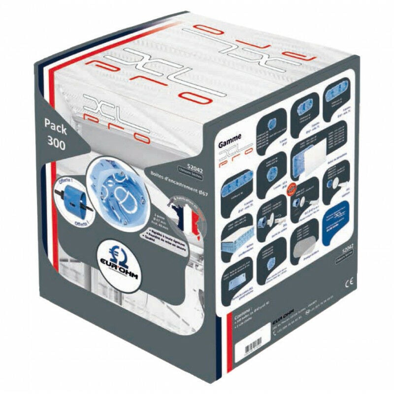 Lot de 300 Boites D67 Prof.40 (52042)