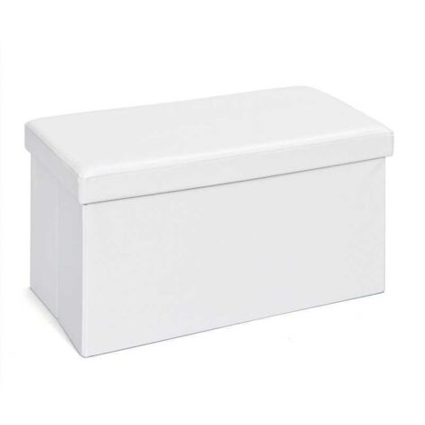 Boîte pliable - Rectangulaire - Blanc - Livraison gratuite