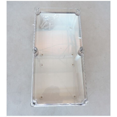 Boite polycarbonate avec couvercle transparent 540x270x205mm double isolation série MORVAN