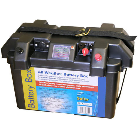 Boîte pour batterie à utiliser avec Batterie jusqu'à 110 Ah ( Prix pour 1 )