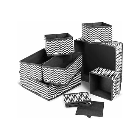Cubes tissu de rangement avec étiquette