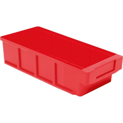 Boite rangement VKB 300x152x83 mm rouge (Par 10)