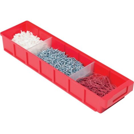 Boite rangement VKB 600x93x83 mm rouge (Par 16)