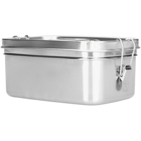 Boîte-repas isotherme 1.5L en acier inoxydable 304, imperméable et portable, idéale pour bureau ou maison
