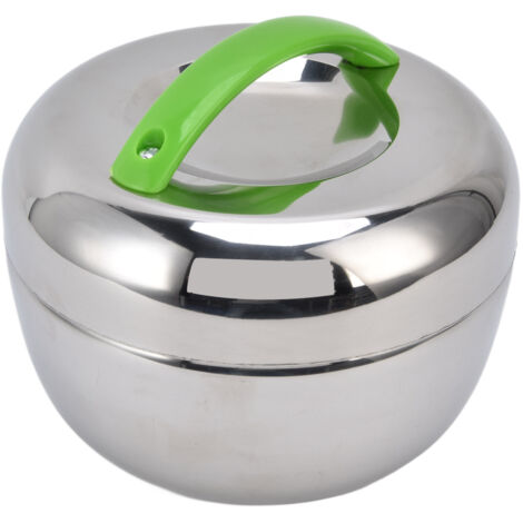 Boîte-repas isotherme en acier inoxydable 1.0L, portable pour étudiants et travailleurs de bureau