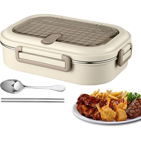 Boîte Repas Isotherme,Boîtes Repas pour Adultes Micro Ondable Anti Fuite