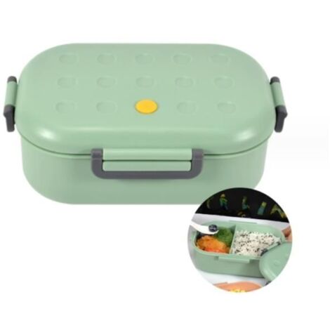 Boite Repas - Non spécifié - Lunch Box - 2 Compartiments - Anti-Fuite - Vert