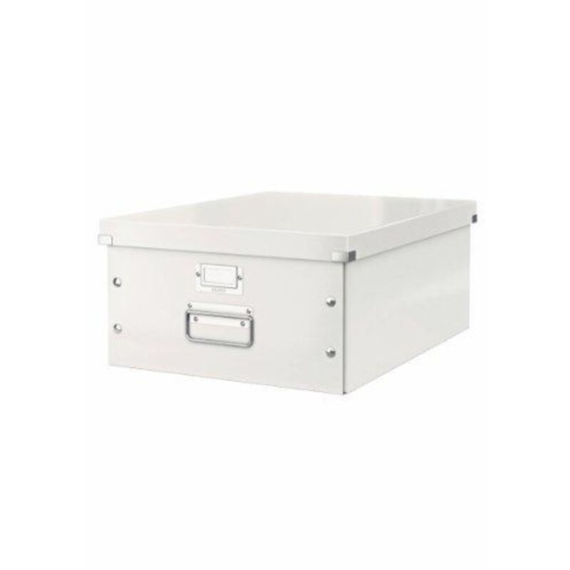 Leitz Click & Store Boîte de rangement pliable blanc Leitz Click & Store Boîte de rangement pliable blanc
