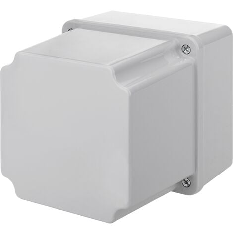 Boîte de dérivation pour maçonnerie - 120x120x40mm - avec couvercle et vis  - particulier