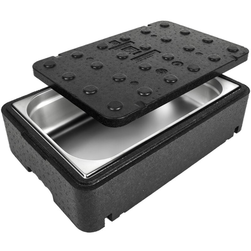 Boîte Thermobox récipient thermique thermos avec couvercle pour médicaments alimentaires 600x400x166mm 23L GN1/1 Arpack