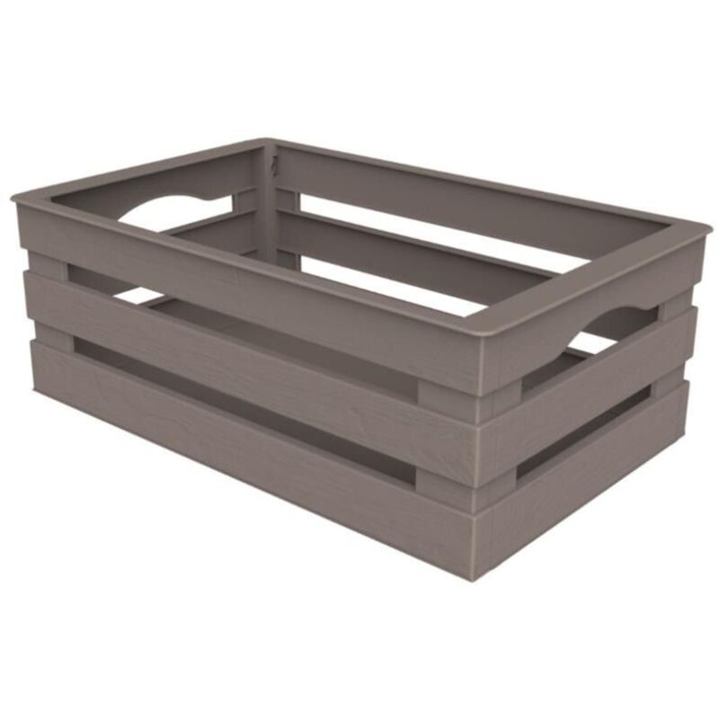 Boîte Tina 2 Milleusi 25X31X11Cm Tortora