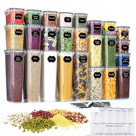 BOÎTES ALIMENTAIRES HERMÉTIQUES, 25 PIÈCES + OFFRE SPÉCIALE