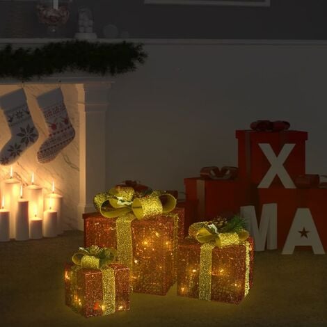 Tomaibaby 60Pcs Boîte-Cadeau d'arbre de Noël Paquet Miniature Ornements Mini  Boîte-Cadeau en Mousse Brillante pour Décoration Suspendue d'arbre de Noël  (Couleur Aléatoire) : : Cuisine et Maison