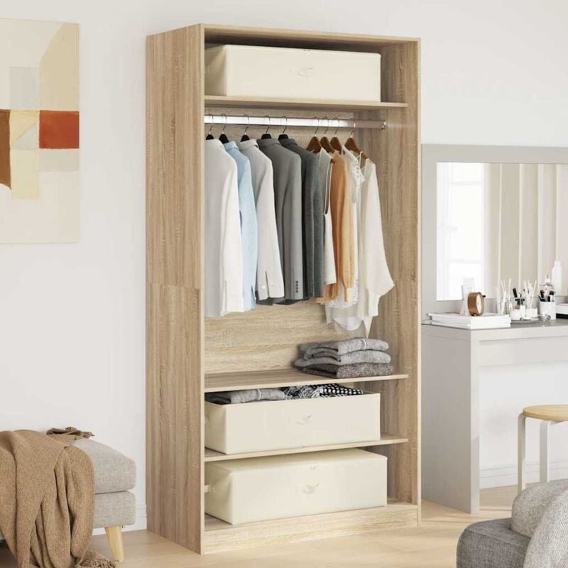 Boîtes de rangement 2 pcs Tissu 70x40x18 cm Crème