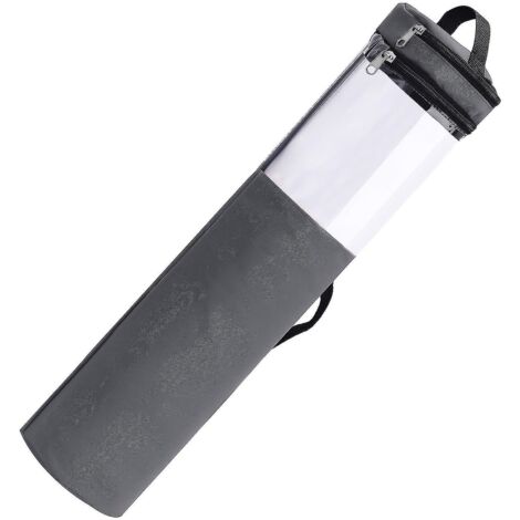 Boîtes de rangement pour papier cadeau et emballage de papier d'emballage - Contiennent jusqu'à 20 rouleaux de 101,6 cm (40 pouces) - Fenêtre transparente pour visualiser le contenu - Gris